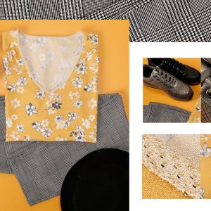 Look du jour : le preppy Pince de Galles