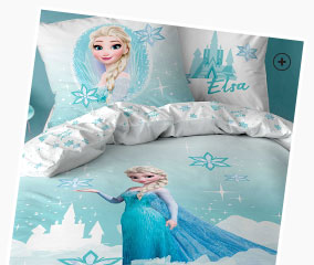 parure de lit « reine des neiges » 
